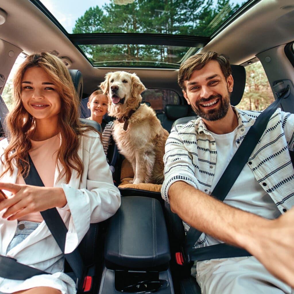 Car Window Tinting 28 A family enjoying ceramic window film in the USA climate