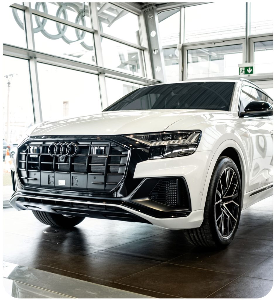 Audi with car window tint installed in Signal Hill Signal Hill
